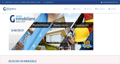 Desktop Screenshot of inmobiliere.com
